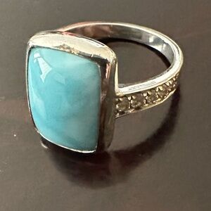 Brand New size 7 Marahlago Jewelry Larimer ring with Sterling silver